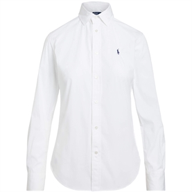 Polo Ralph Lauren Slim Fit Cotton Skjorte, Hvid